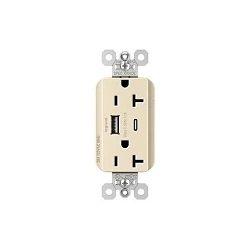 P&S PTTR20ACUSBLA PLUGTAIL 20A HYBRID AC U