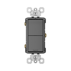 P&S RCD11BK RADIANT 2 SWITCH SP + SP BK
