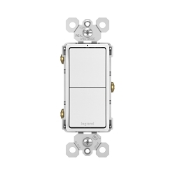 P&S RCD11W RADIANT 2 SWITCH SP + SP W