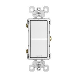 P&S RCD11W RADIANT 2 SWITCH SP + SP W