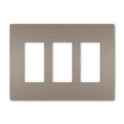 P&S RWP263NI RADIANT SCREWLESS WALLPLATE 3G N