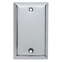 P&S SB13-CH PLATE 1G BLANK CHROME