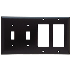 P&S SP2262 SMOOTH W/P 2G TOG 2G SPLEX BROWN