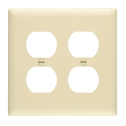 P&S TP82-OR TRADEMASTER WALL PLATE 2G 2 DUPLEX O