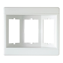 P&S TV3W-W RECESSED TV BOX 3G WH