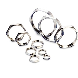 T&B GMM-M20 LOCKNUT NP/BRASS M20X1.5