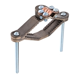 NSI G-15 GROUND CLAMP HD  2 1/2-4-IN W/ADPTR