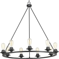 PROG P400016-143 9-60W M ED CHANDELIER