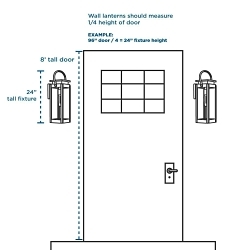 PROG P560125-020 1-100W  MED WALL LANTERN