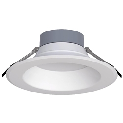 RAB CR10  RECESSED 10-IN  RD 24/30/37W 5CCT FA CRI90 WH TRIAC+0-10V