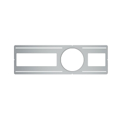 RAB DLPLATE/WFR6  6-FT W AFER MOUNTING PLATE W/O NAILER BAR