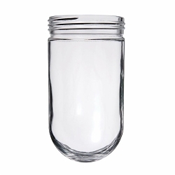 RAB GL100  GLOBE GLASS 1 00 SERIES CLEAR INDIVIDUALLY BOXED