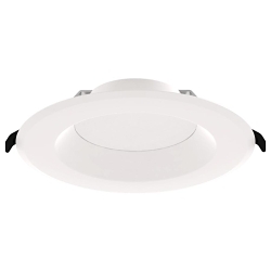 RAB WFD6  6-FT REGRESS W AFER 15W CRI90 5CCT FA 120V TRIAC WH SMOOTH