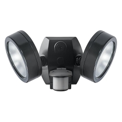 RAB SMSLES2X13N  LESLIE  SMS BULLET FLOOD 2X13W LED 120V 4000K 80 CRI BRO