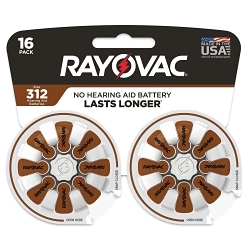RAYOVAC 312-8 RAYOVAC RETAIL SIZE