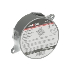 R-DOT S-47 1/2-INCHRND 5 HOLE OUTLET BX W/LUG