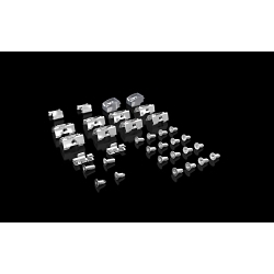 RITTAL 5050420 TS-SE FIXING KIT FOR REAR PANE