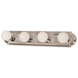 SATCO 60-297 4 LIGHT 24-IN. VANITY RACETRACK