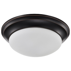 SATCO 60-3176 2 LIGHT 14-IN. FLUSH MOUNT TWIST