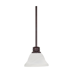 SATCO 60-366 EMPIRE 1 LIGHT 7-IN. MINI PENDANT