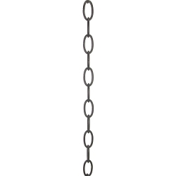 SATCO 79-457 8 GA. CHAIN BLACK FINISH 1 YD.