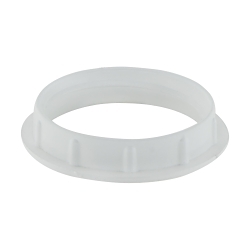 SATCO 80-1074 WHITE DIE CAST RING FOR THREADED S