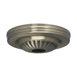 SATCO 90-1683 RIBBED CANOPY CANOPY ONLY ANTIQ