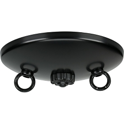 SATCO 90-195 BATH SWAG CANOPY KIT BLACK FINISH