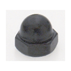 SATCO 90-210 CAP NUTS 8/32 BLACK FINISH