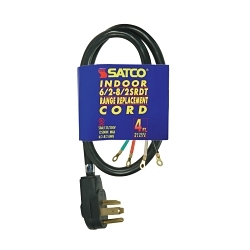 SATCO 93-5033 4 FOOT 4 WIRE HEAVY DUTY REPLACEM