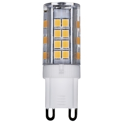 SATCO S11231 3.5 WATT JCD LED CLEAR 4000K G9 B