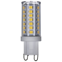 SATCO S11234 5 WATT JCD LED CLEAR 3000K G9 BASE