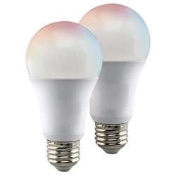 SATCO S11275 10 WATT A19 LED RGB & TUNABLE WH