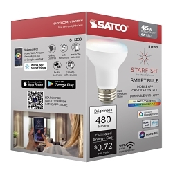 SATCO S11283 6 WATT R20 LED RGB & TUNABLE WHITE