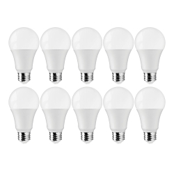 SATCO S11438 12 WATT A19 LED 5000K 75 WATT RE