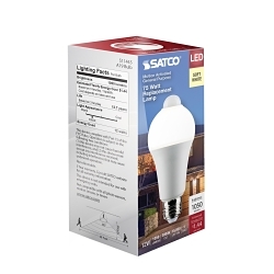 SATCO S11445 12 WATT A19 LED WHITE 3000K 1050