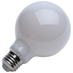 SATCO S21239 6 WATT G25 LED FILAMENT WHITE MEDIU
