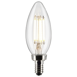 SATCO S21367 4 WATT B11 LED FILAMENT CLEAR CANDE