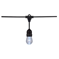 SATCO S8031 24-FT LED STRING LIGHT 12-S14 LAMP