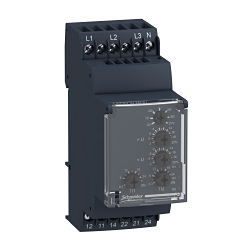 SQD RM35UB330 CONTROL RELAY VOLT OV/UV 5A 2CO
