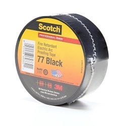 3M 77B-1.5X20FT SCOTCH F IRE-RETARDANT ELECTRIC ARC PROOFING TAPE 77
