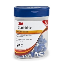 3M MNG14-6FX FORK NYLON INSULATED 100/BOTTLE WID