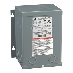 SQD 1S8F TRANSFORMER DRY 1PH 1KVA 277V-120/24
