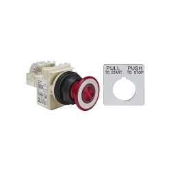 SQD 9001SKR9P1RH13 ILL PB PLAST MUSHR 41MM RED