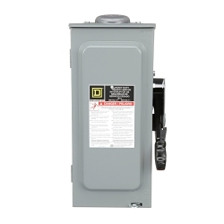 SQD H361RB SWITCH FUSIBLE HD 600V 30A 3P N