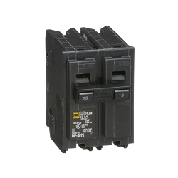 SQD HOM215 MINIATURE CIRCUIT BREAKER 120/240V
