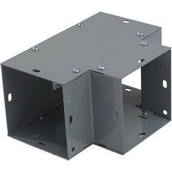 SQD LDB4T WIREWAY 4 X 4 - N1 PAINT - TEE