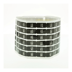SQD NF204OE NUMBER STRIP 103-204 ODD/EVEN I