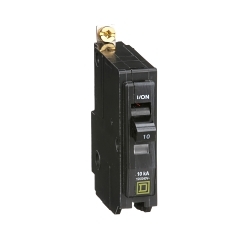 SQD QOB110 MINIATURE CIRCUIT BREAKER 120/240V