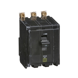 SQD QOB315VH MINIATURE CIRCUIT BREAKER 240V 15A